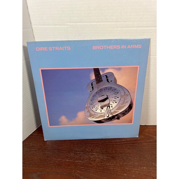 Dire Straits "Brothers In Arms" Vinyl Record Album 1985 Vertigo LP With Lyrics I - Picture 4 of 4